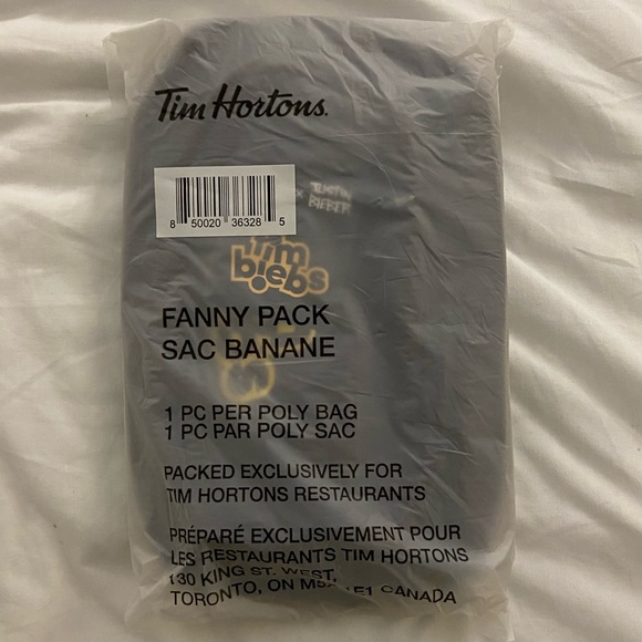 Justin Bieber Tim Biebs Tim Hortons Fanny Pack - Picture 6 of 12
